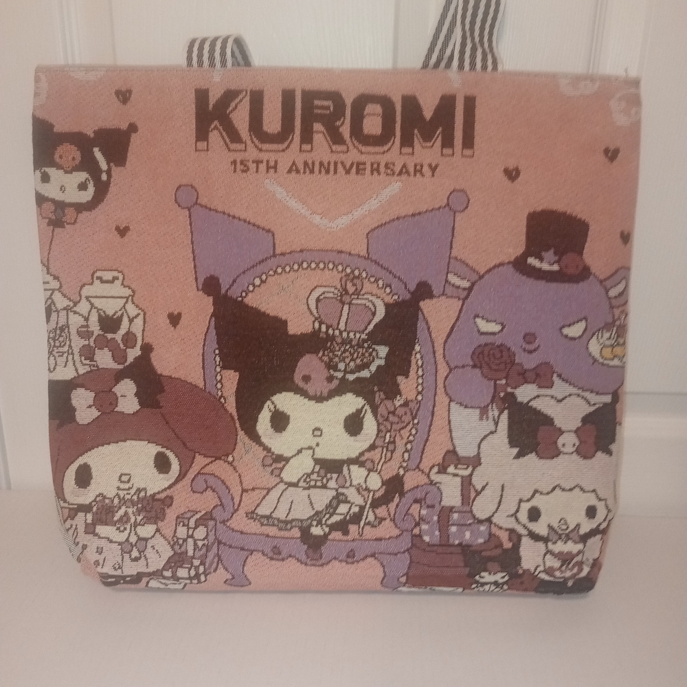 Kuromi 15th Anniversary Character Tote